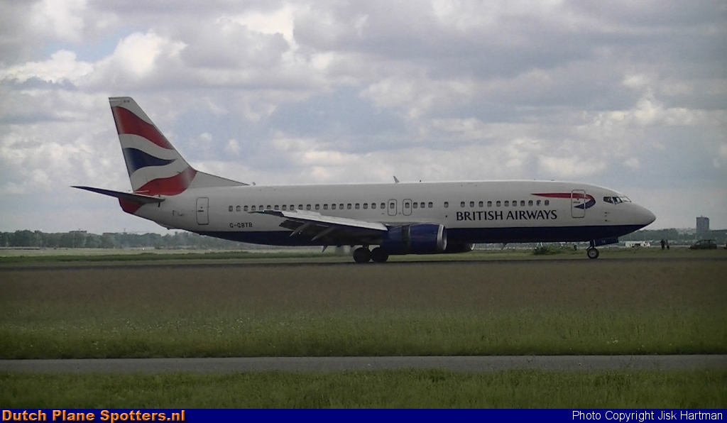 G-GBTB Boeing 737-400 British Airways by Jisk Hartman