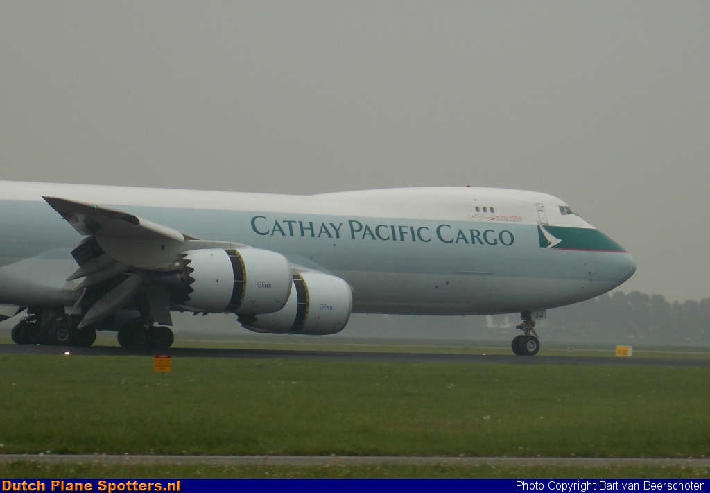  Boeing 747-8 Cathay Pacific Cargo by Bart van Beerschoten