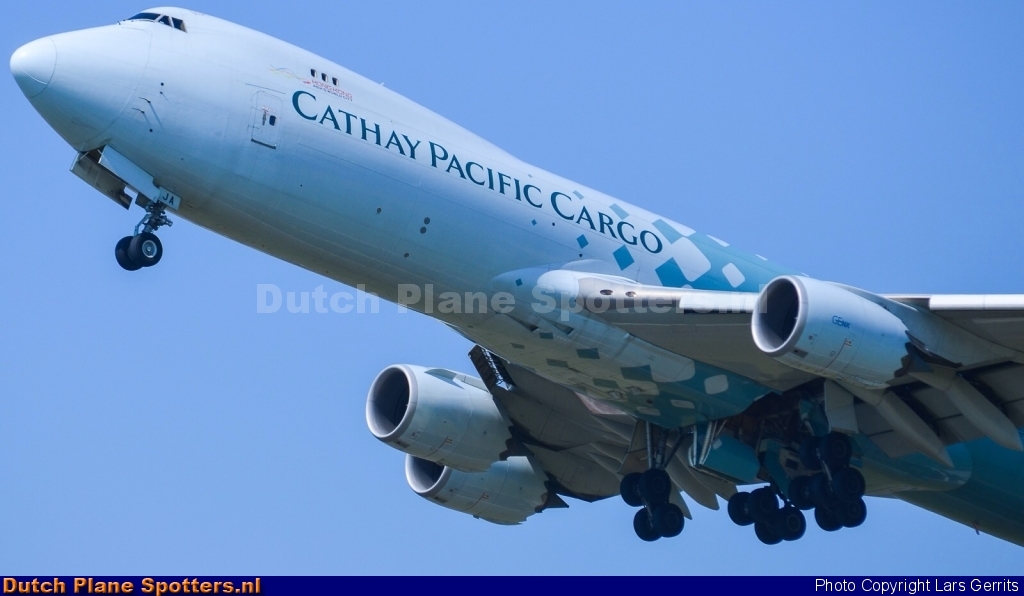B-LJA Boeing 747-8 Cathay Pacific Cargo by Lars Gerrits