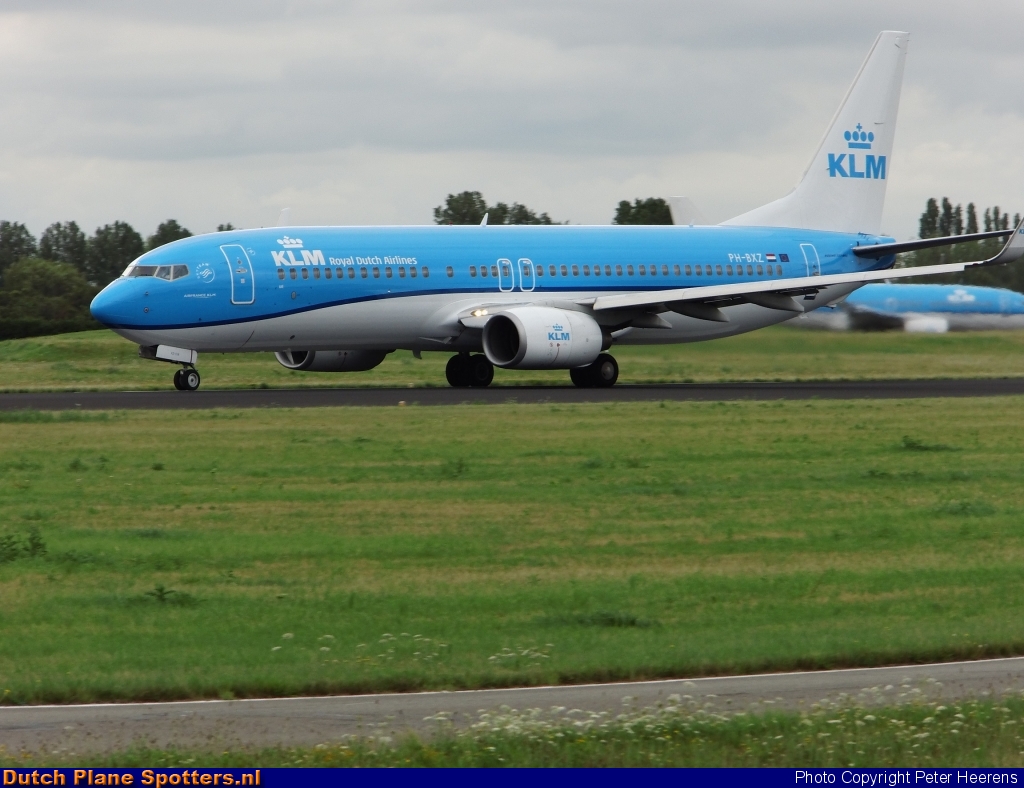 PH-BXZ Boeing 737-800 KLM Royal Dutch Airlines by Peter Heerens
