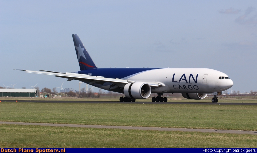 N778LA Boeing 777-F LAN Cargo by patrick geers