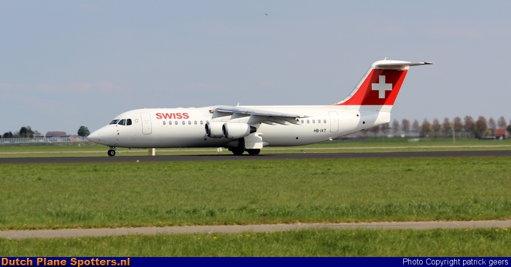 HB-IXT BAe 146 Swiss International Air Lines by patrick geers