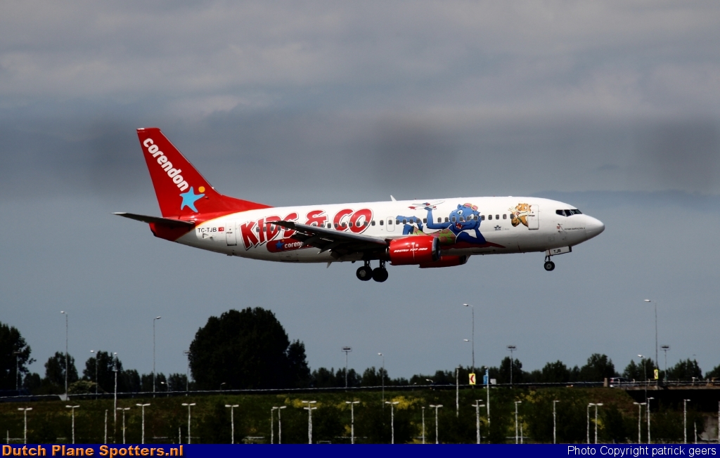 TC-TJB Boeing 737-300 Corendon Airlines by patrick geers