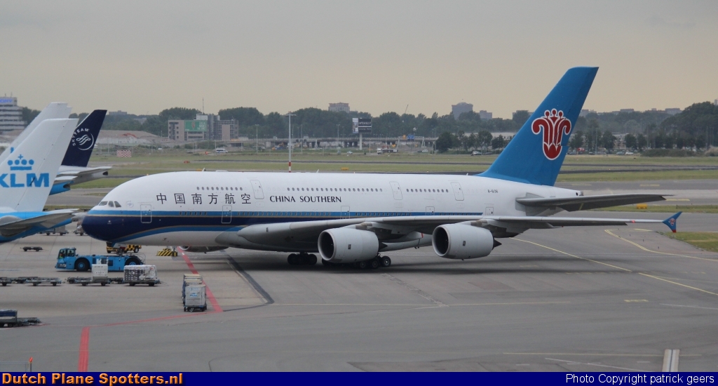 B-6136 Airbus A380-800 China Southern by patrick geers