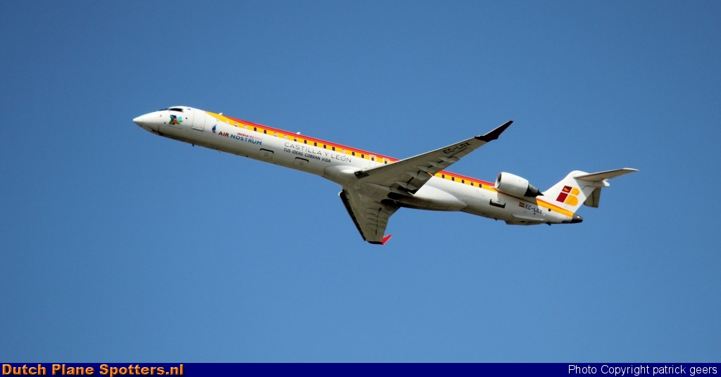 EC-LOX Bombardier Canadair CRJ1000 Air Nostrum (Iberia Regional) by patrick geers