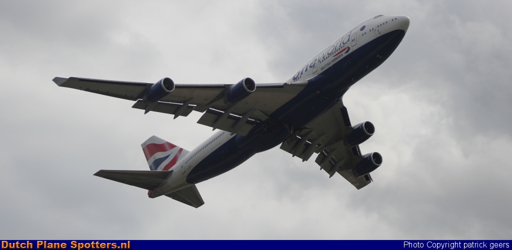 G-CIVD Boeing 747-400 British Airways by patrick geers