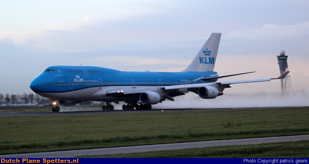 PH-BFV Boeing 747-400 KLM Royal Dutch Airlines by patrick geers
