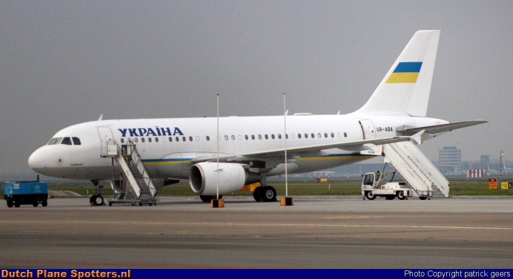 UR-ABA Airbus A319 Ukraine - Government by patrick geers