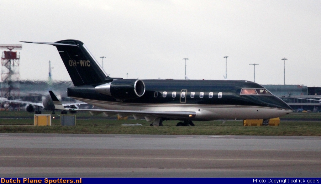 OH-WIC Bombardier Challenger 600 Jetflite by patrick geers