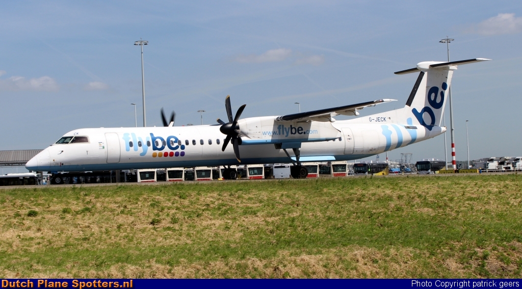 G-JECK Bombardier Dash 8-Q400 Flybe by patrick geers
