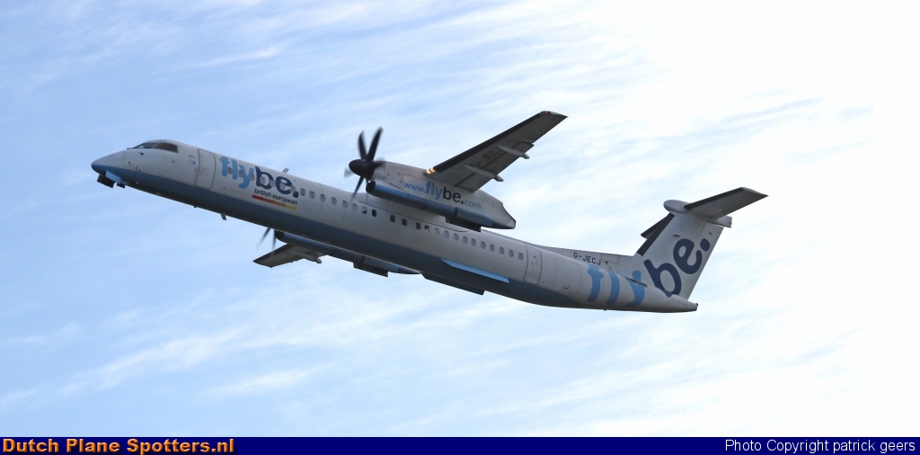 G-JECJ Bombardier Dash 8-Q400 Flybe by patrick geers