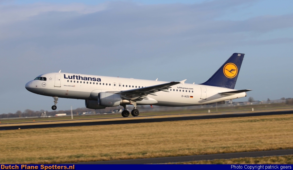 D-AIZO Airbus A320 Lufthansa by patrick geers