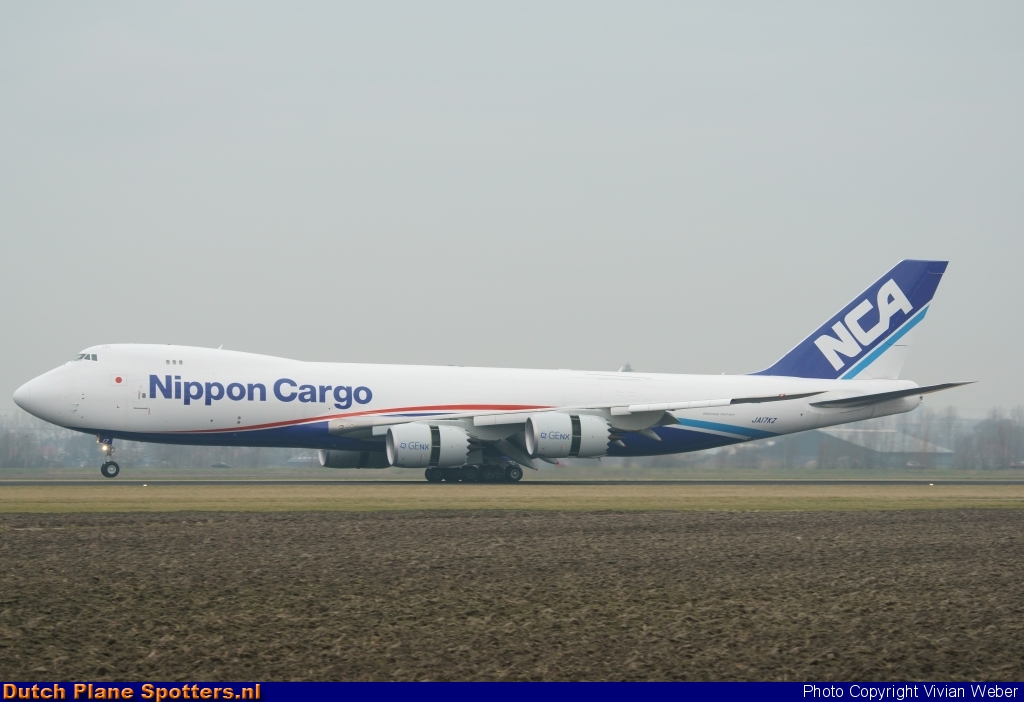 JAI7KZ Boeing 747-8 Nippon Cargo Airlines by Vivian Weber