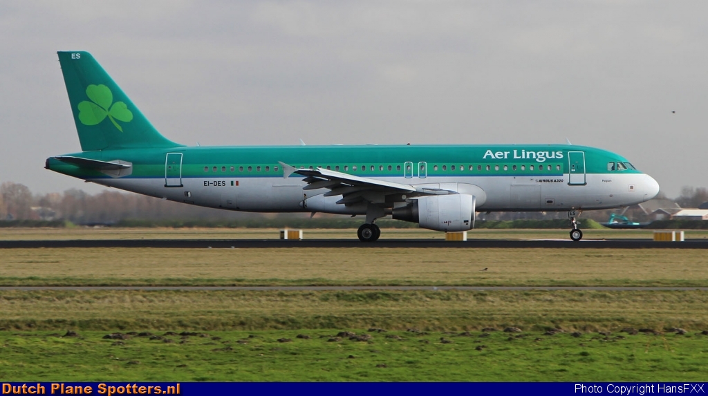 EI-DES Airbus A320 Aer Lingus by HansFXX