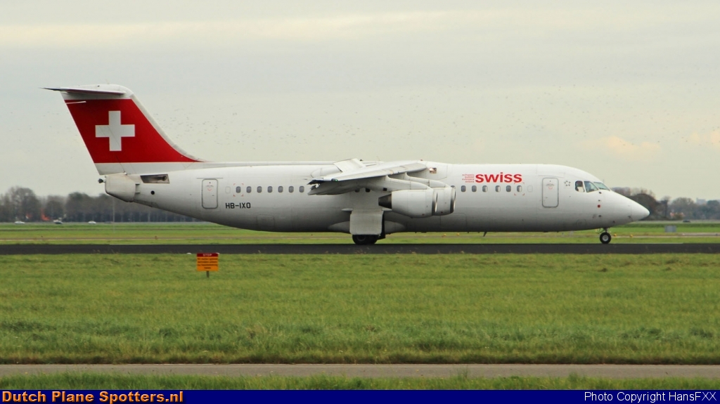 HB-IXO BAe 146 Swiss International Air Lines by HansFXX