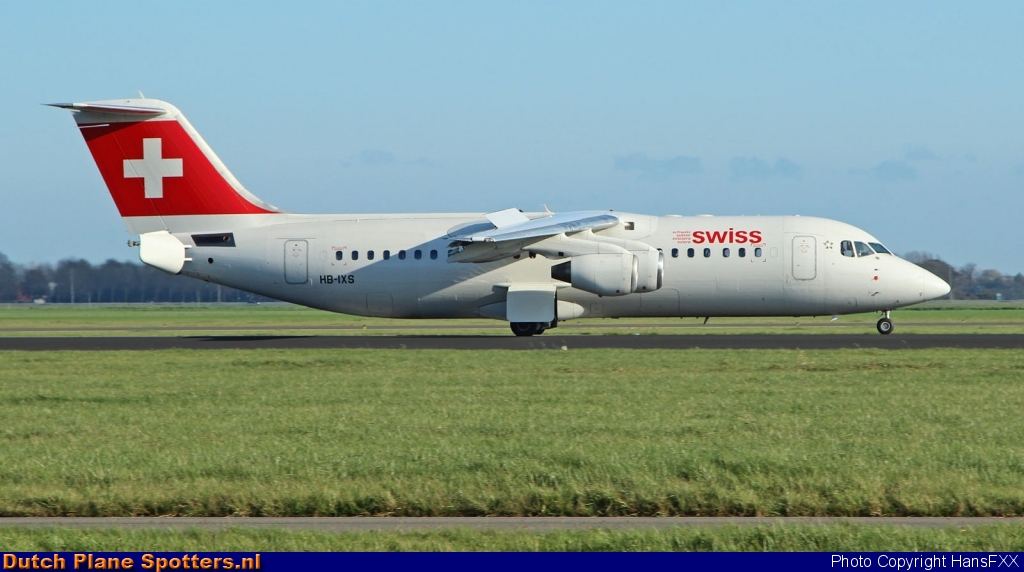 HB-IXS BAe 146 Swiss International Air Lines by HansFXX