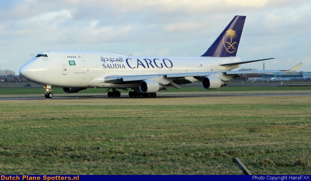 TC-ACJ Boeing 747-400 ACT Airlines (Saudi Arabian Cargo) by HansFXX