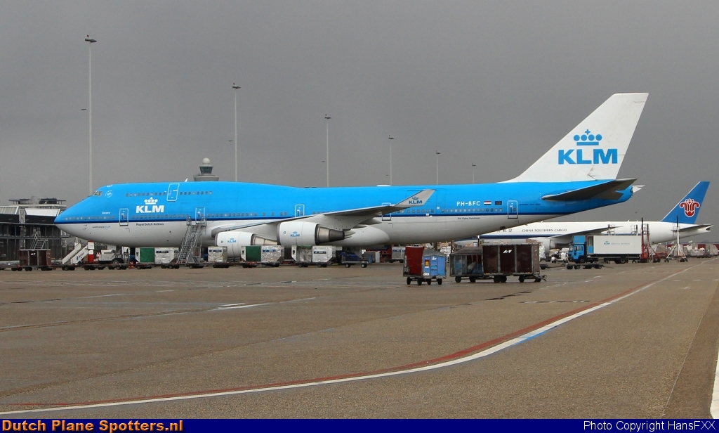 PH-BFC Boeing 747-400 KLM Royal Dutch Airlines by HansFXX