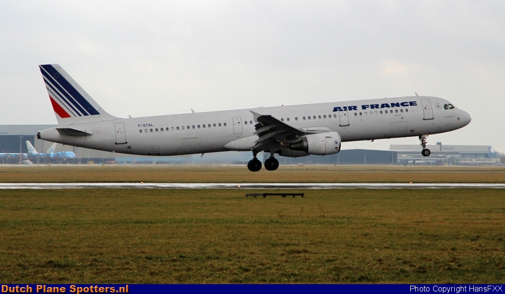 F-GTAL Airbus A321 Air France by HansFXX