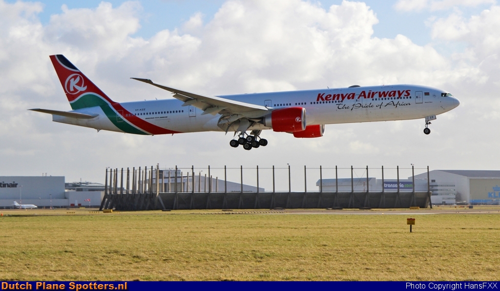 5Y-KZZ Boeing 777-300 Kenya Airways by HansFXX