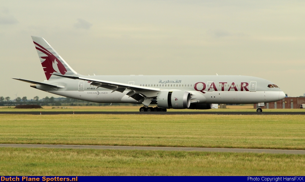 A7-BCU Boeing 787-8 Dreamliner Qatar Airways by HansFXX