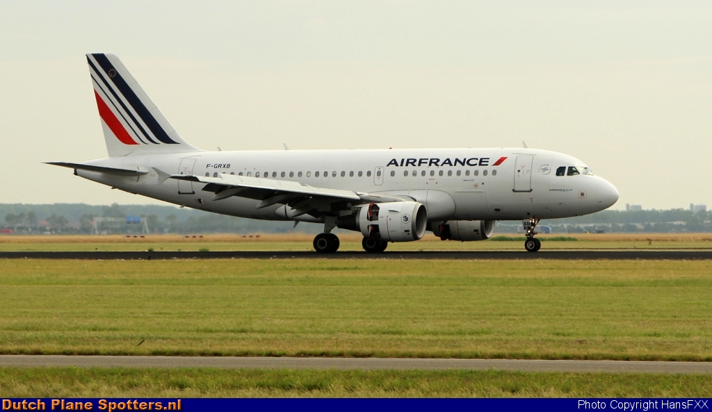 F-GRXB Airbus A319 Air France by HansFXX