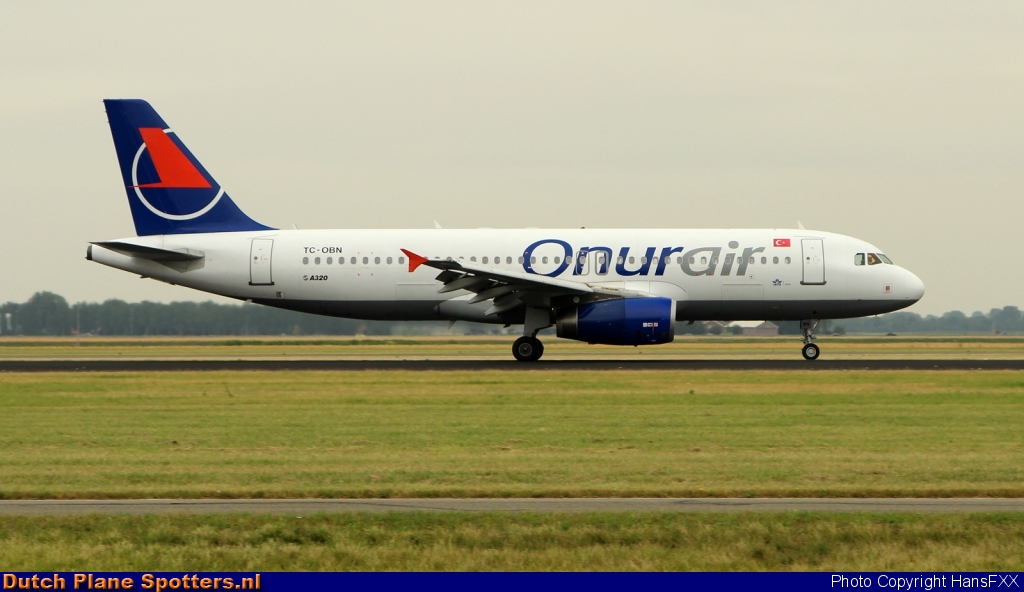 TC-OBN Airbus A320 Onur Air by HansFXX