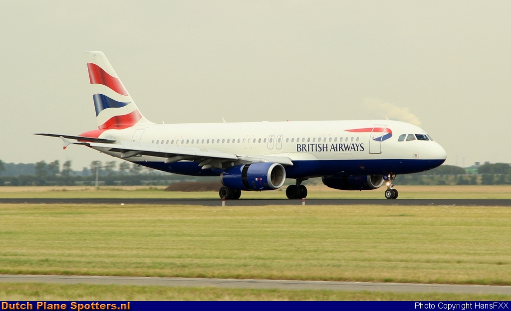 G-EUUI Airbus A320 British Airways by HansFXX