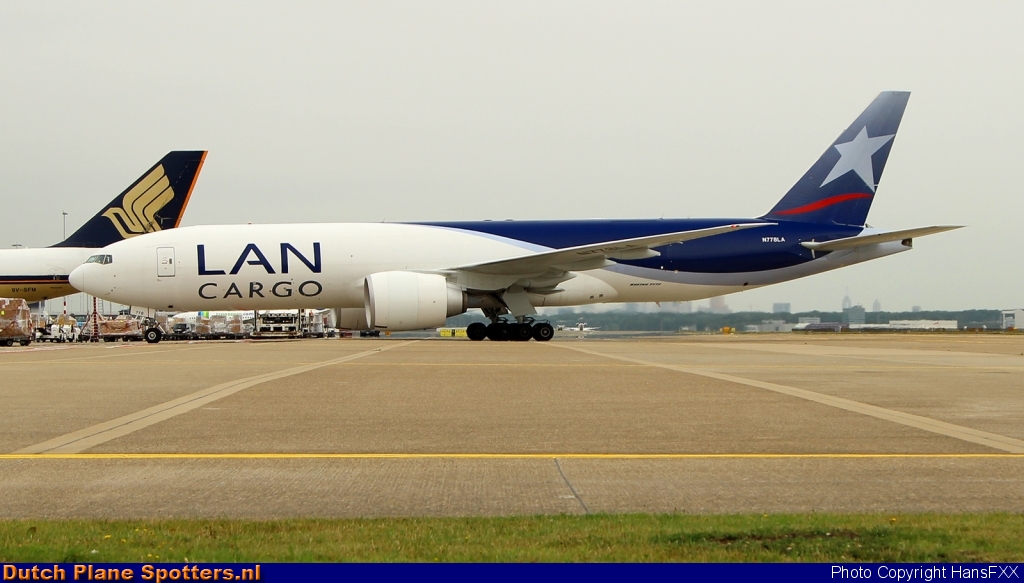 N778LA Boeing 777-F LAN Cargo by HansFXX