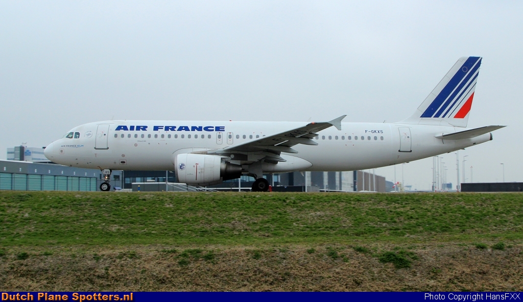F-GKXS Airbus A320 Air France by HansFXX