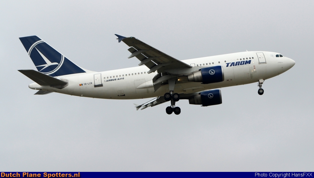YR-LCB Airbus A310 TAROM by HansFXX