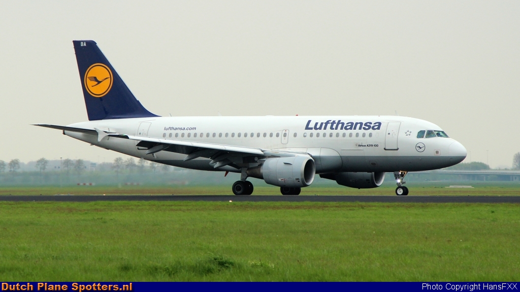 D-AIBA Airbus A319 Lufthansa by HansFXX