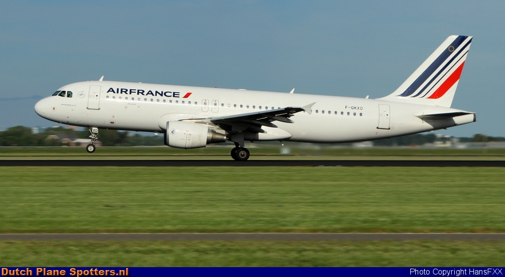 F-GKXO Airbus A320 Air France by HansFXX
