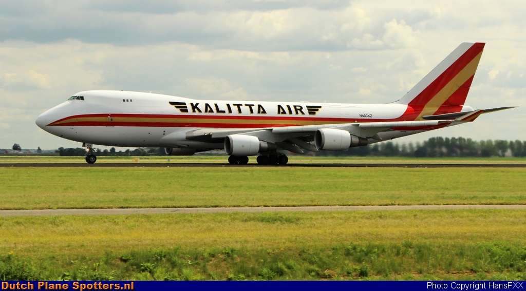 N403KZ Boeing 747-400 Kalitta by HansFXX