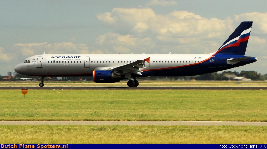 VP-BQR Airbus A321 Aeroflot - Russian Airlines by HansFXX