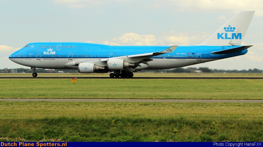 PH-BFK Boeing 747-400 KLM Royal Dutch Airlines by HansFXX