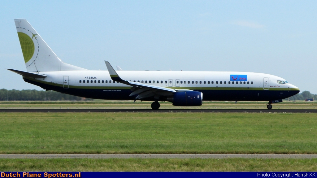 N738MA Boeing 737-800 ArkeFly by HansFXX