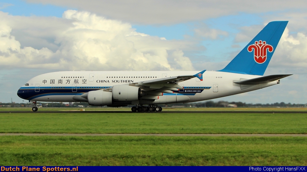 B-6138 Airbus A380-800 China Southern by HansFXX