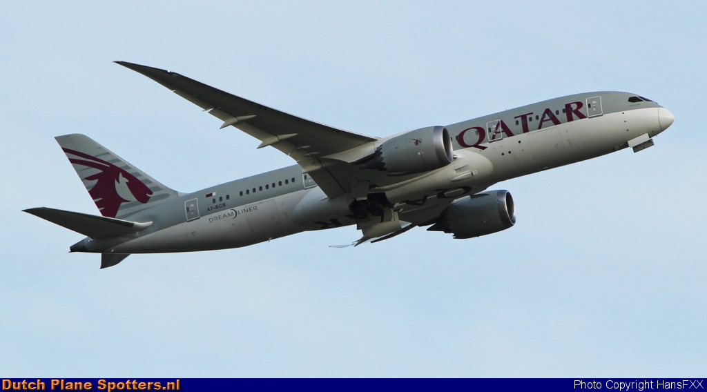 A7-BCB Boeing 787-8 Dreamliner Qatar Airways by HansFXX