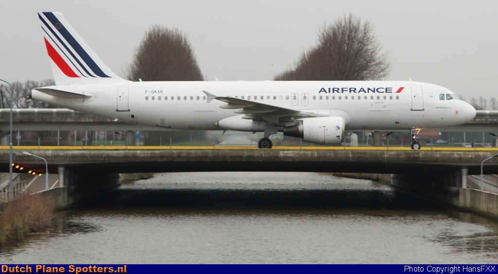 F-GKXR Airbus A320 Air France by HansFXX