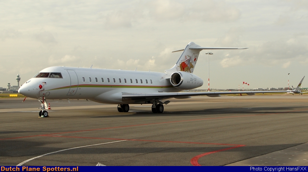 ZS-TDF Bombardier BD-700 Global 6000 Private by HansFXX