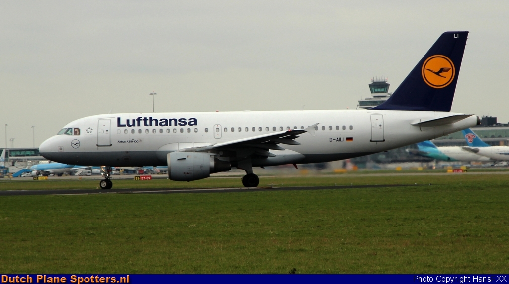 D-AILI Airbus A319 Lufthansa by HansFXX