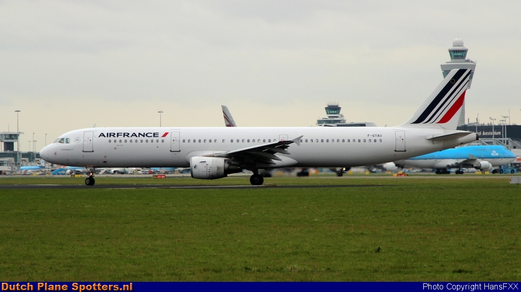 F-GTAU Airbus A321 Air France by HansFXX