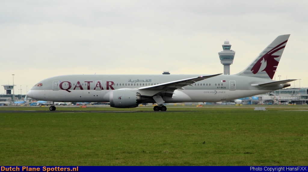 A7-BCQ Boeing 787-8 Dreamliner Qatar Airways by HansFXX