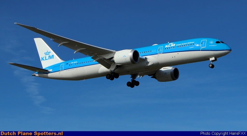 PH-BHA Boeing 787-9 Dreamliner KLM Royal Dutch Airlines by HansFXX