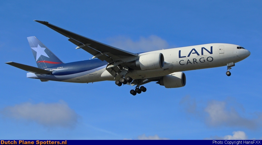 N774LA Boeing 777-F LAN Cargo by HansFXX