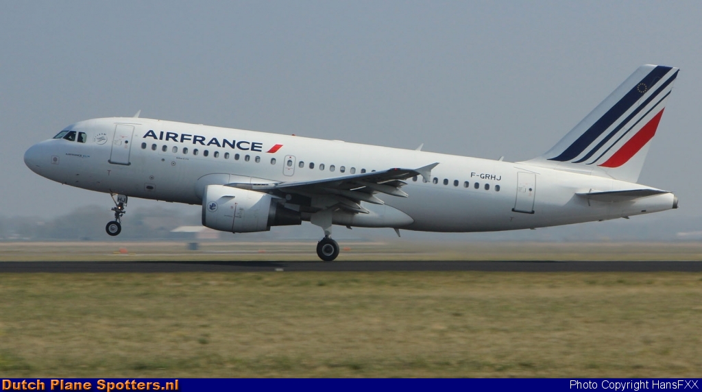 F-GRHJ Airbus A319 Air France by HansFXX
