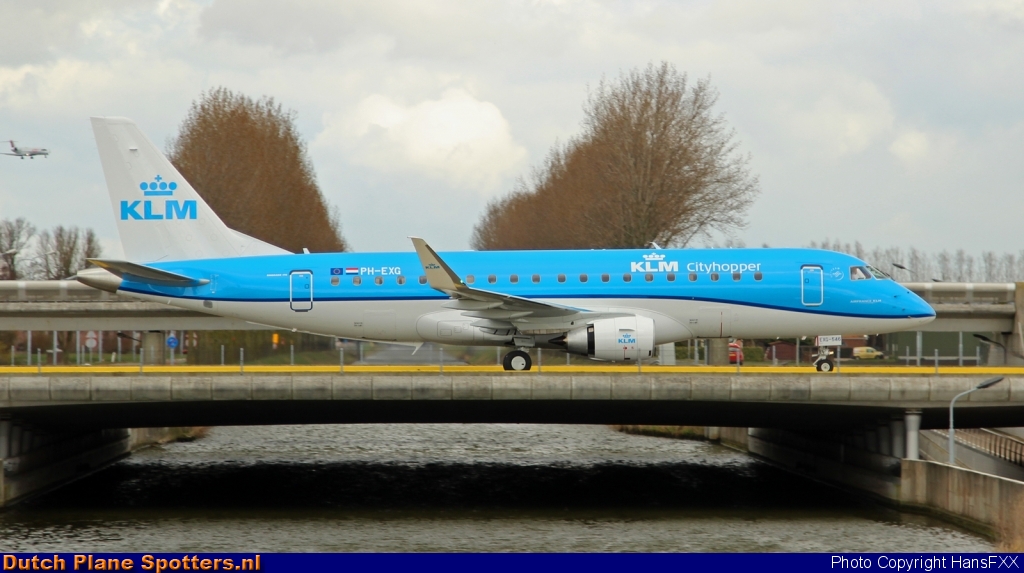 PH-EXG Embraer 175 KLM Cityhopper by HansFXX