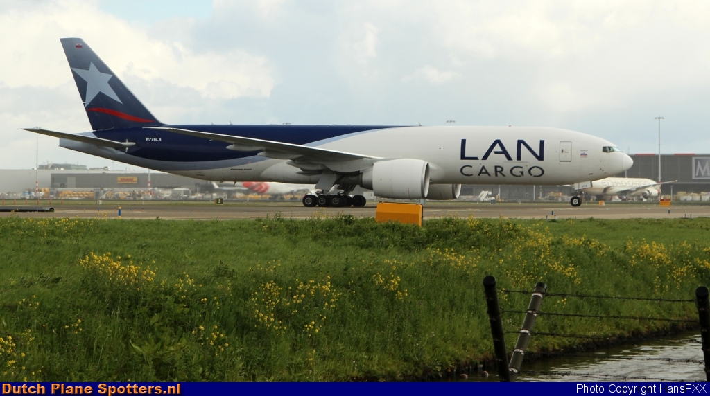 N776LA Boeing 777-F LAN Cargo by HansFXX