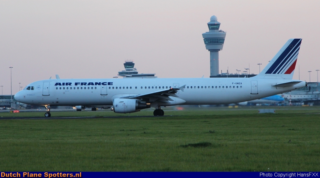 F-GMZA Airbus A321 Air France by HansFXX